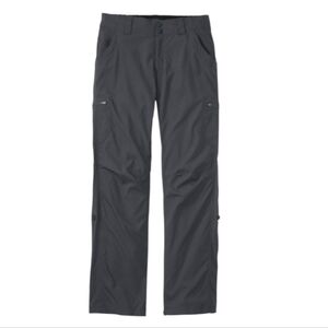 L.L. Bean Women's Vista Trekking Pants Size 12 Petite Gray Granite